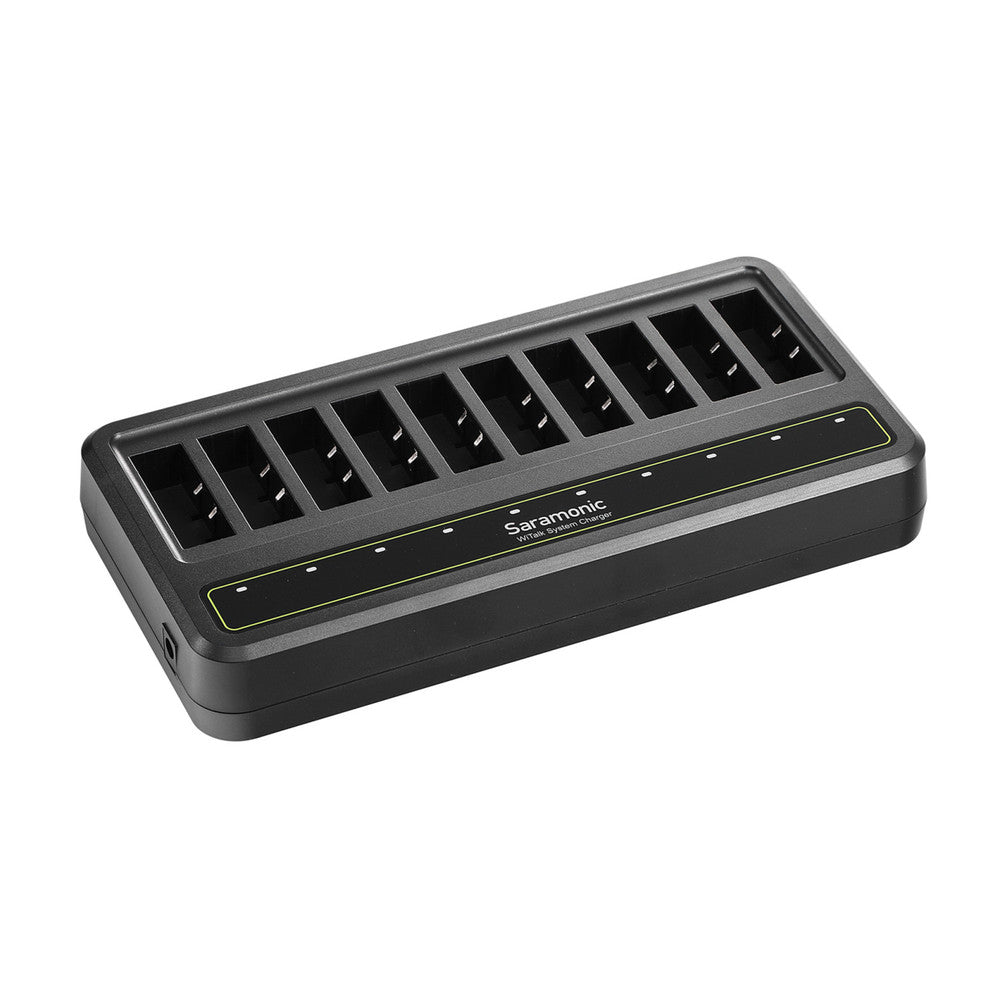 Saramonic WiTalk-CB 10-Bay Charger for WiTalk Intercom Headsets & Hub WiTalk-BP Li-ion Batteries