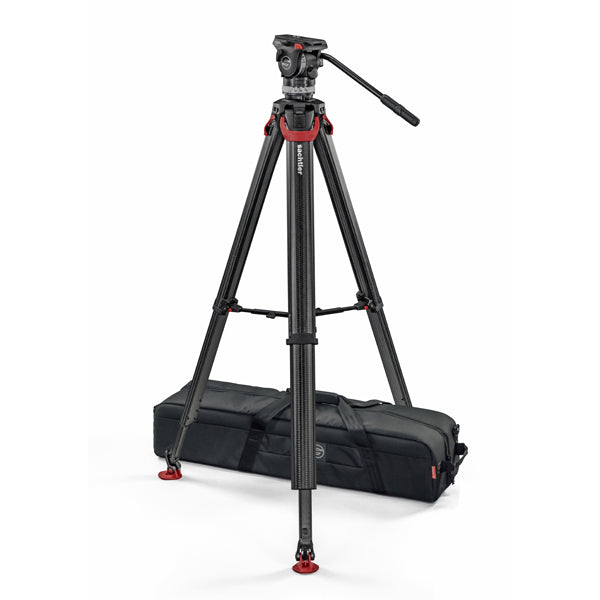 Видео статив комплект Sachtler System Ace XL Mk II flowtech75 MS карбонов със система за бързо разпъване