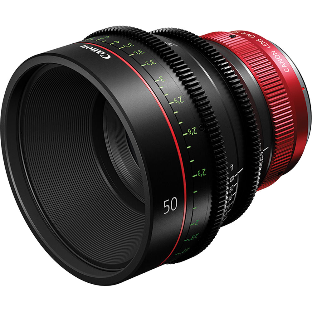 Cine Lens Canon CN-R 50mm T1.3 L F (Metric)