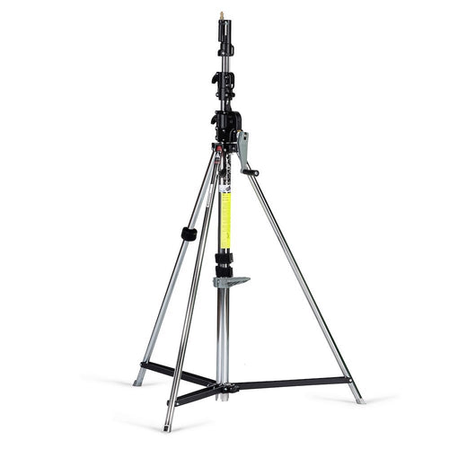 Manfrotto Avenger Wind Up Photo Stand 3-Section with Geared Column - chrome