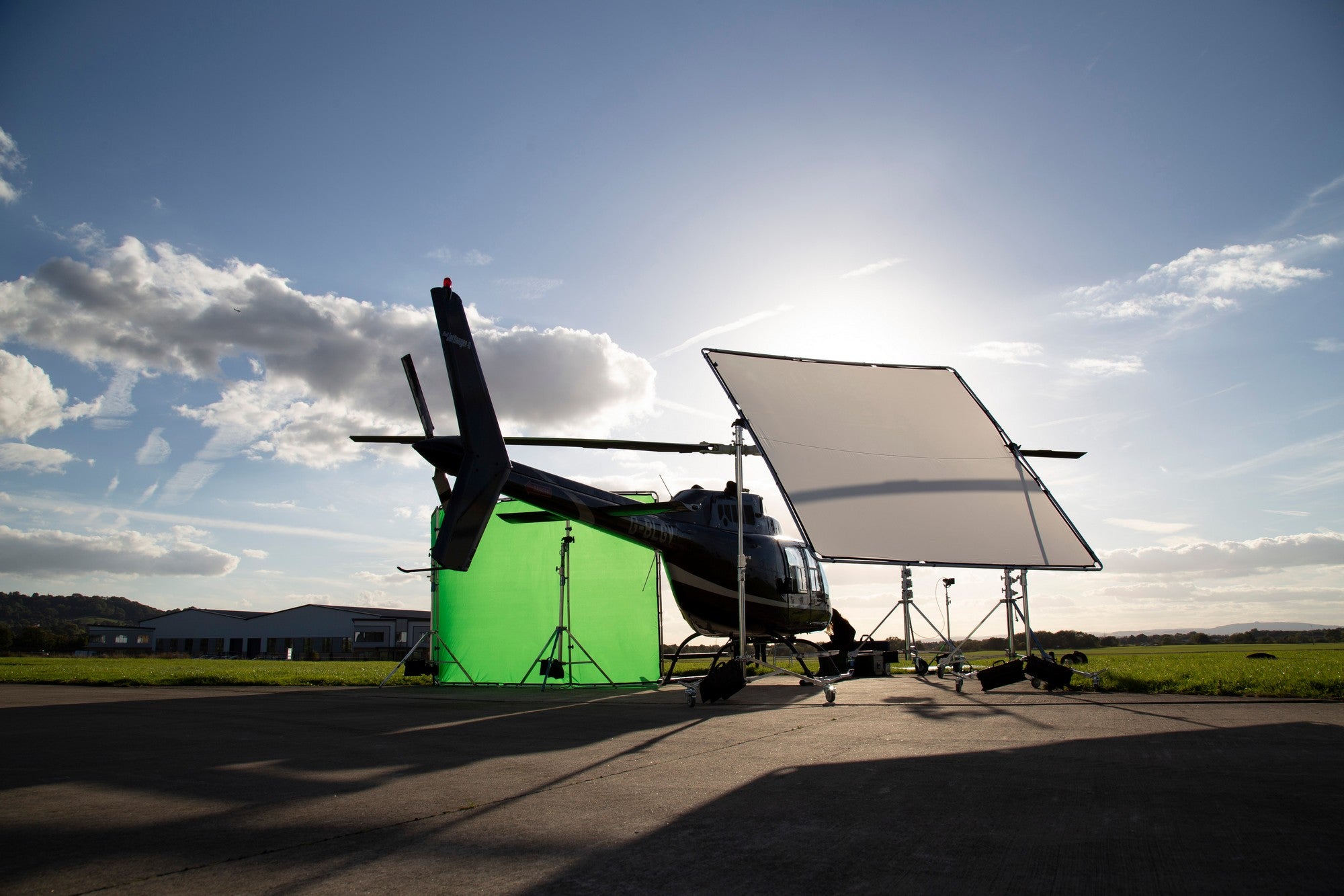 Manfrotto 7622 Panoramic Background  4 m - Chromakey Green