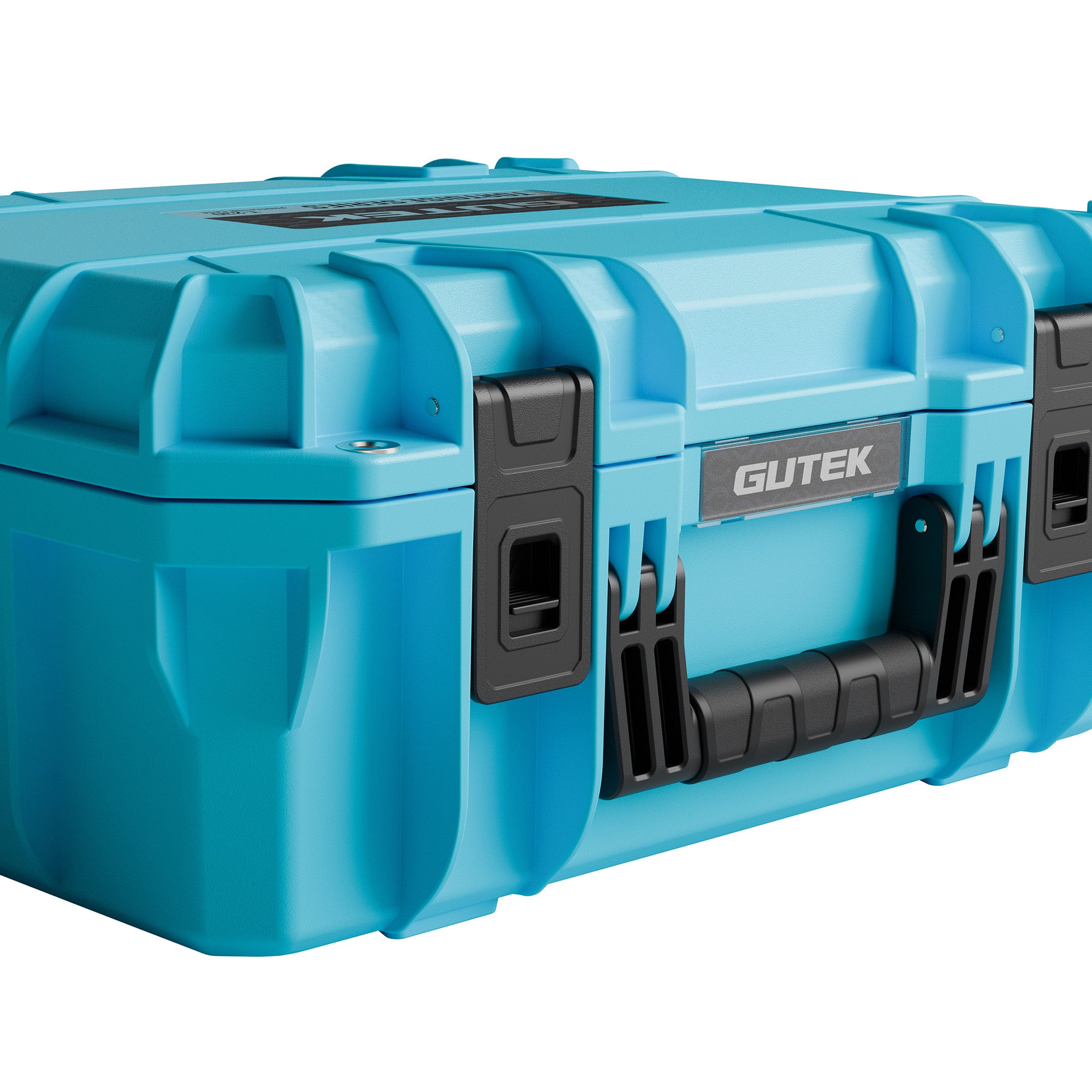 Твърд куфар GUTEK Tortoise T-230 Azure Blue - IP67