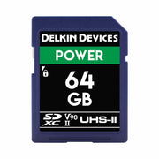 SD Delkin Power 2000X UHS-II U3 (V90) R300/W250 64GB