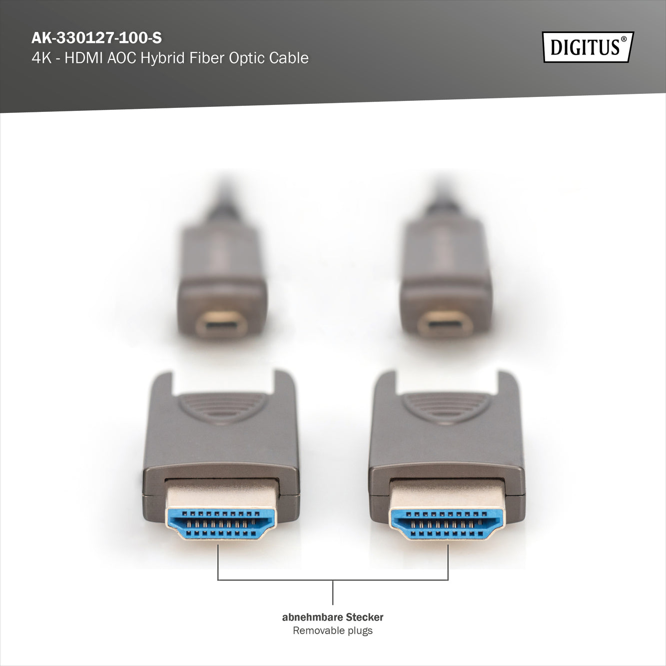 Оптичен кабел micro HDMI 2.0 to micro HDMI Ultra High Speed 4K@60Hz 10м