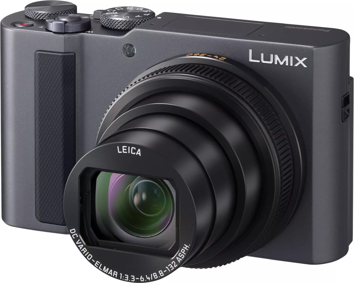 Фотоапарат Panasonic Lumix DC-TZ300 - 15x оптичен зуум - сив