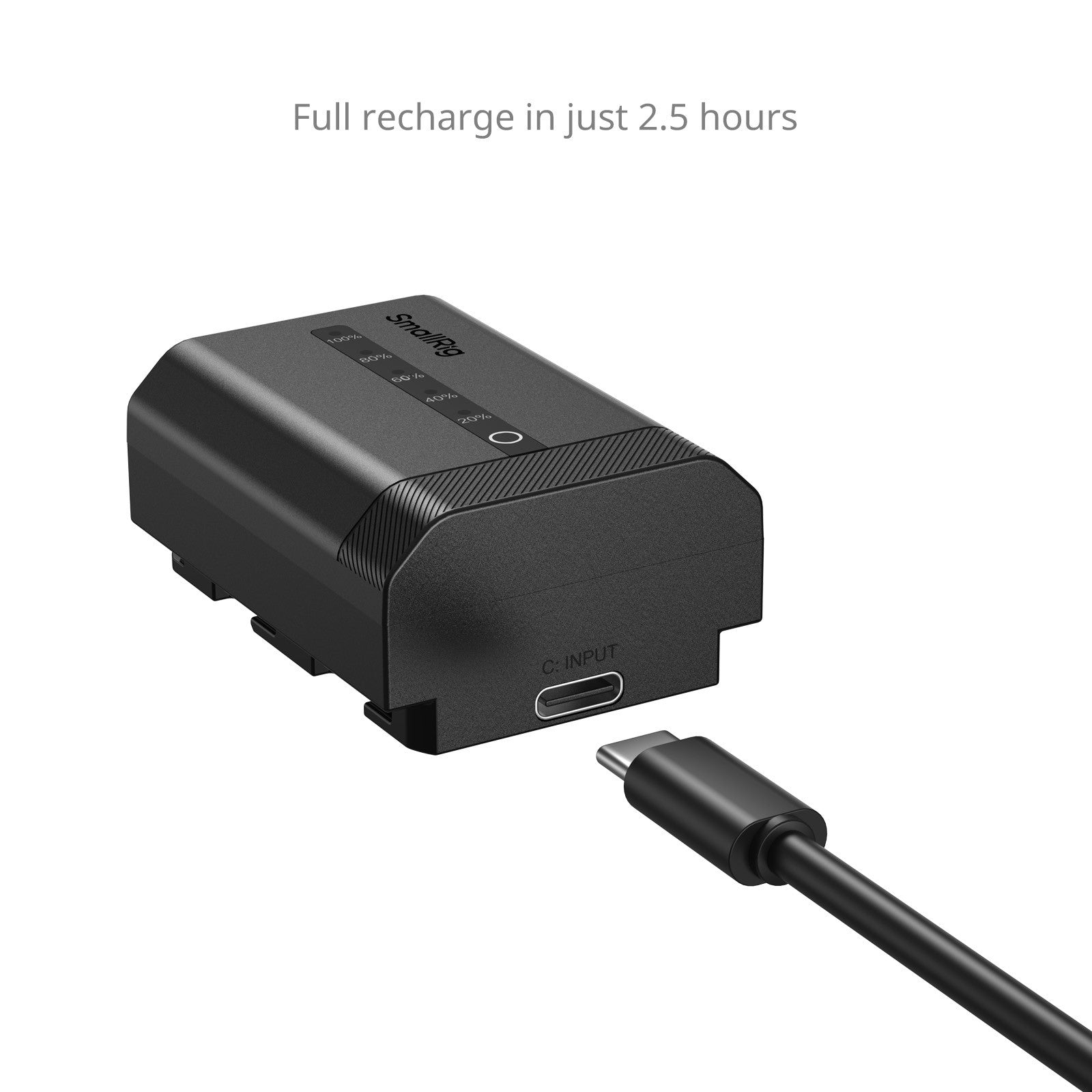 SmallRig USB-C Батерия за камера с дисплей Sony NP-FZ100 5297