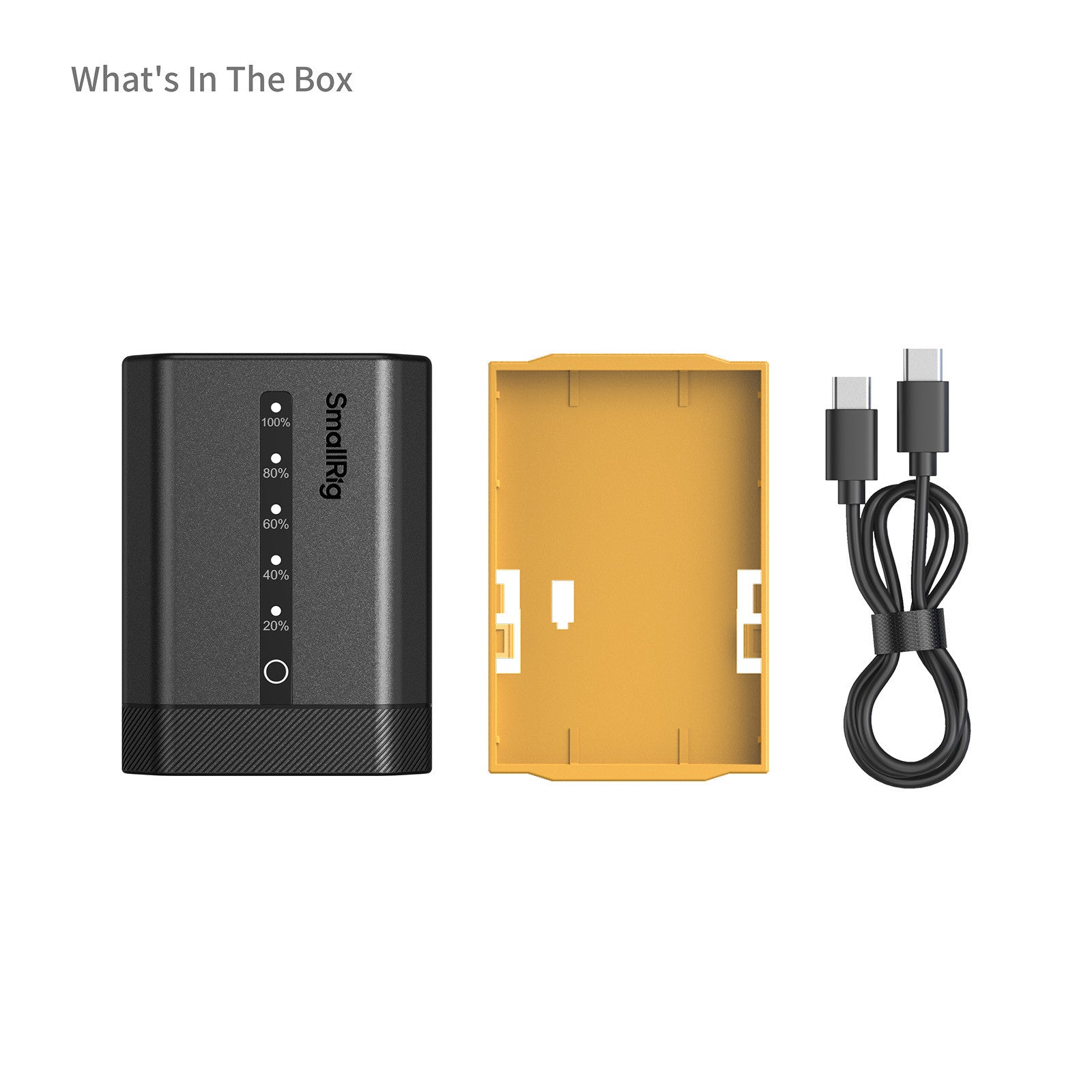 SmallRig USB-C Батерия за камера с дисплей Sony NP-FZ100 5297