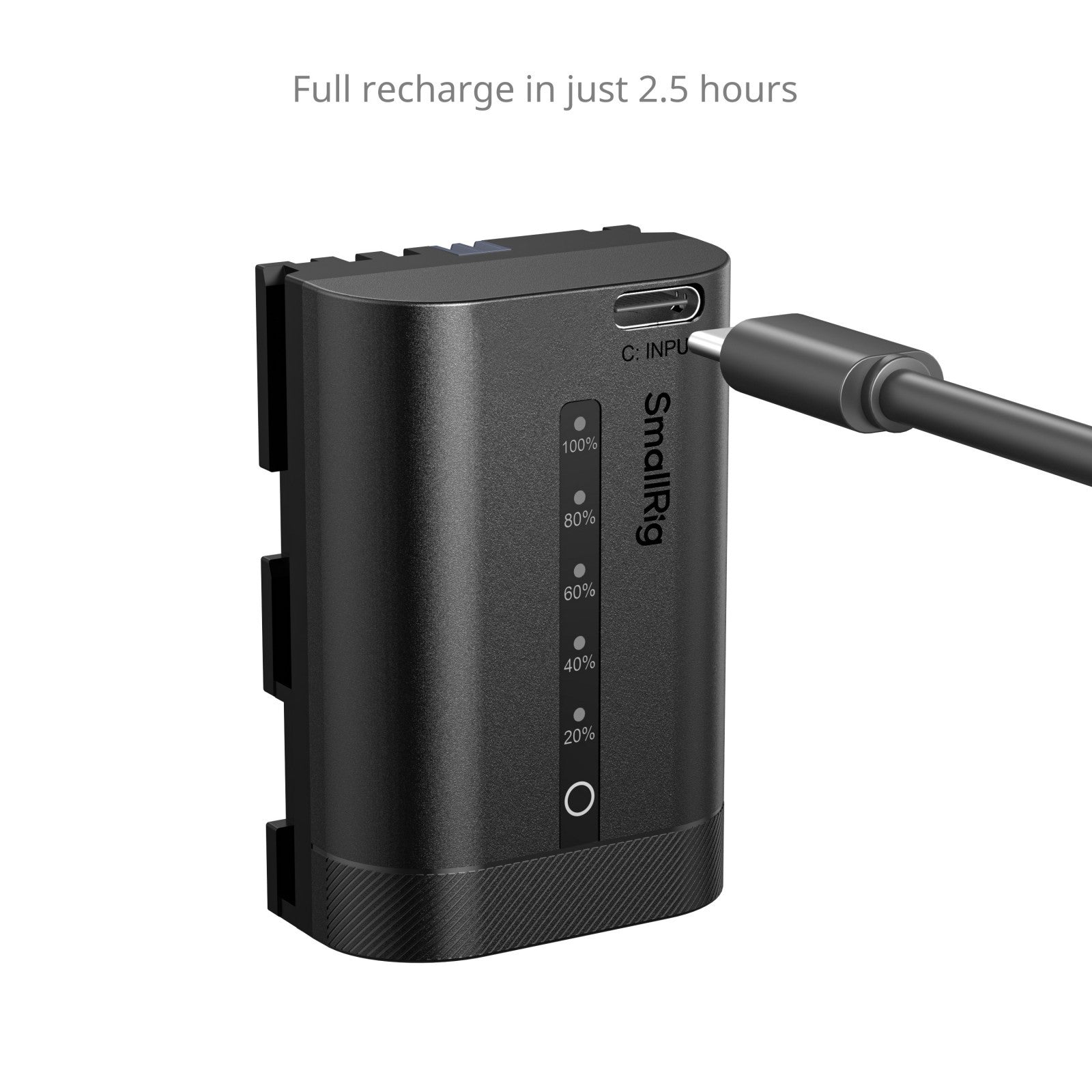 SmallRig USB-C Батерия за камера с дисплей Canon LP-E6P 5298