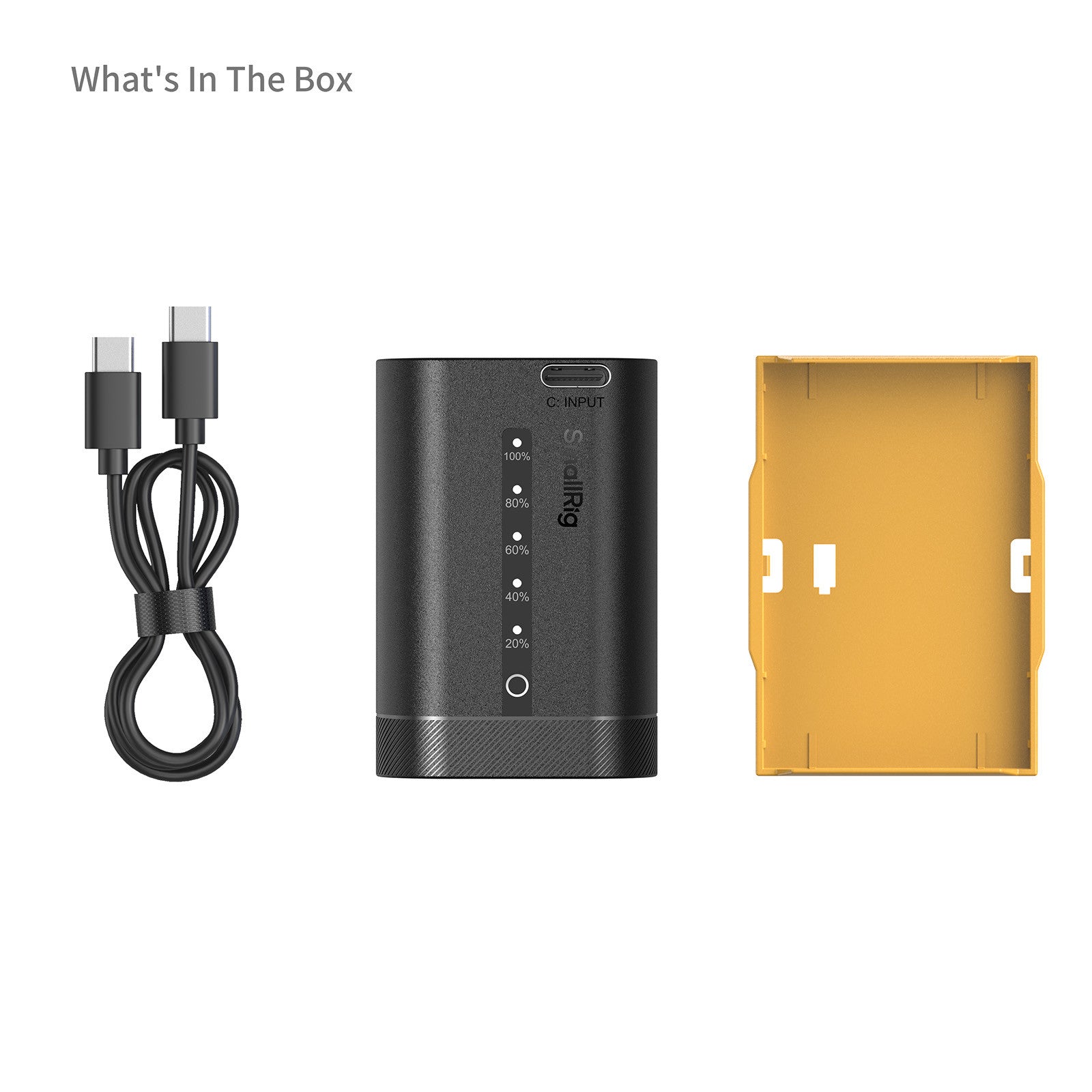 SmallRig USB-C Батерия за камера с дисплей Canon LP-E6P 5298