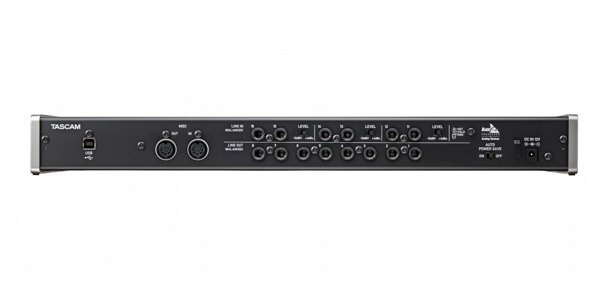 Аудио интерфейс TASCAM US-16X08