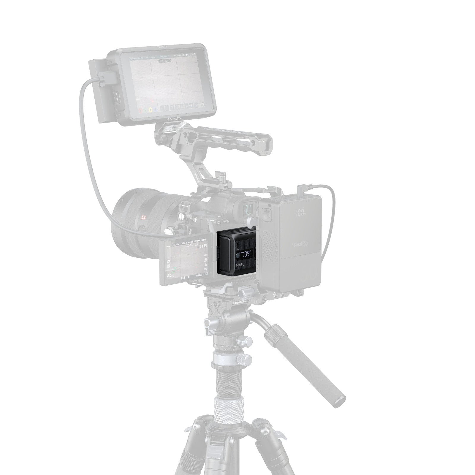 Вентилатор за охлаждане SmallRig за безогледални фотоапарати (хибридно охлаждане) 5328
