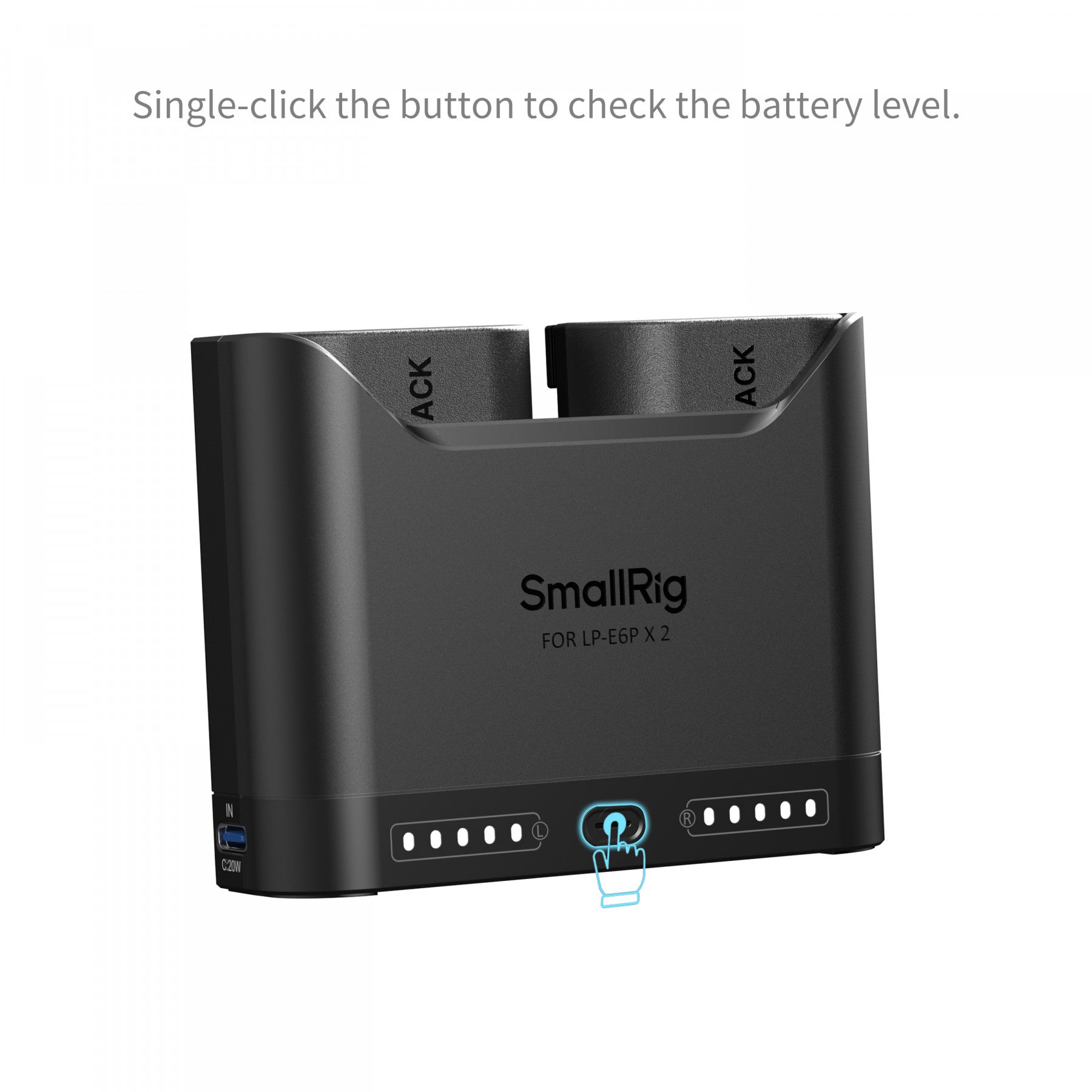 SmallRig Turbo Charging Комплект за LP-E6P Батерии 5485