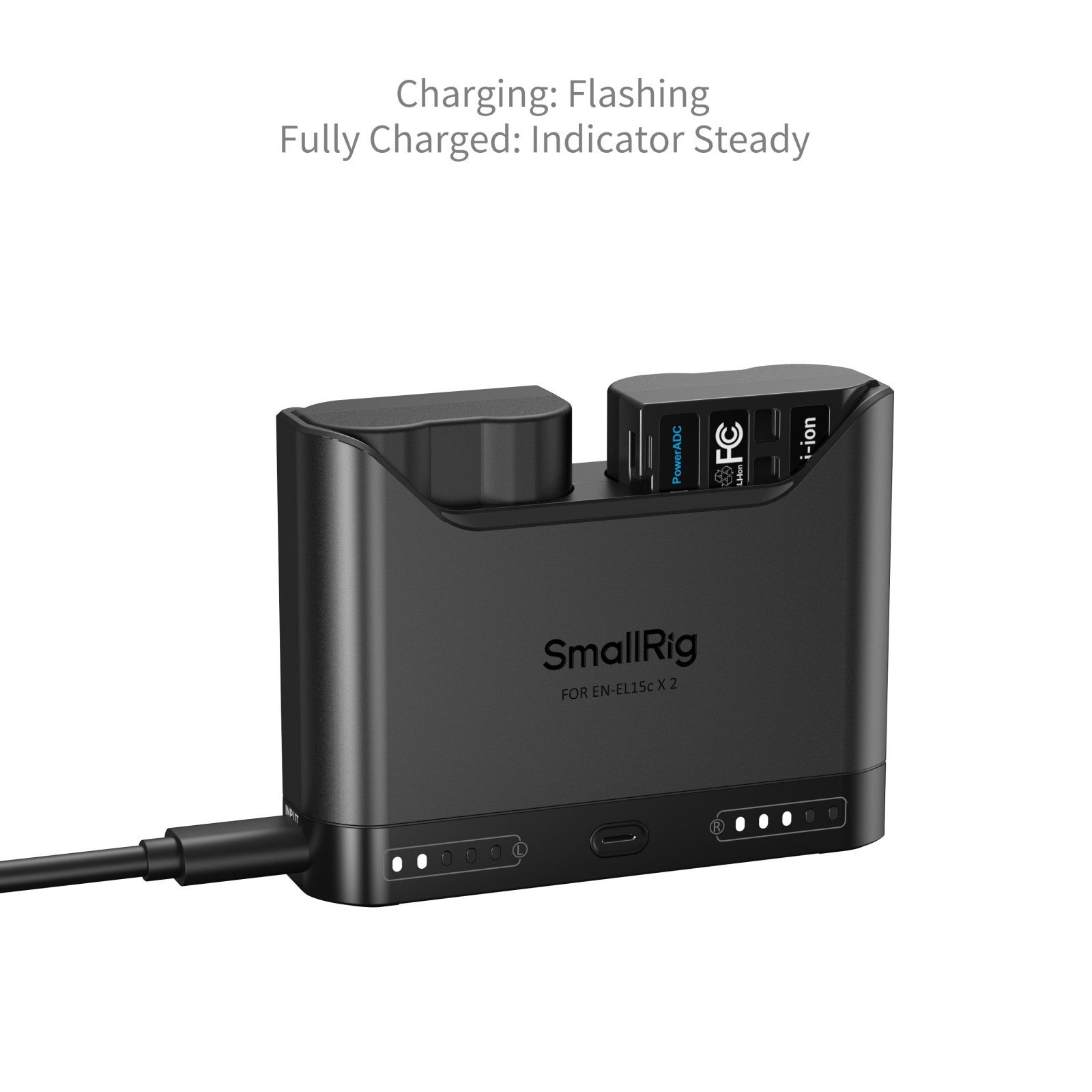 SmallRig Turbo Charging Комплект за Nikon EN-EL15c Батерии 5486