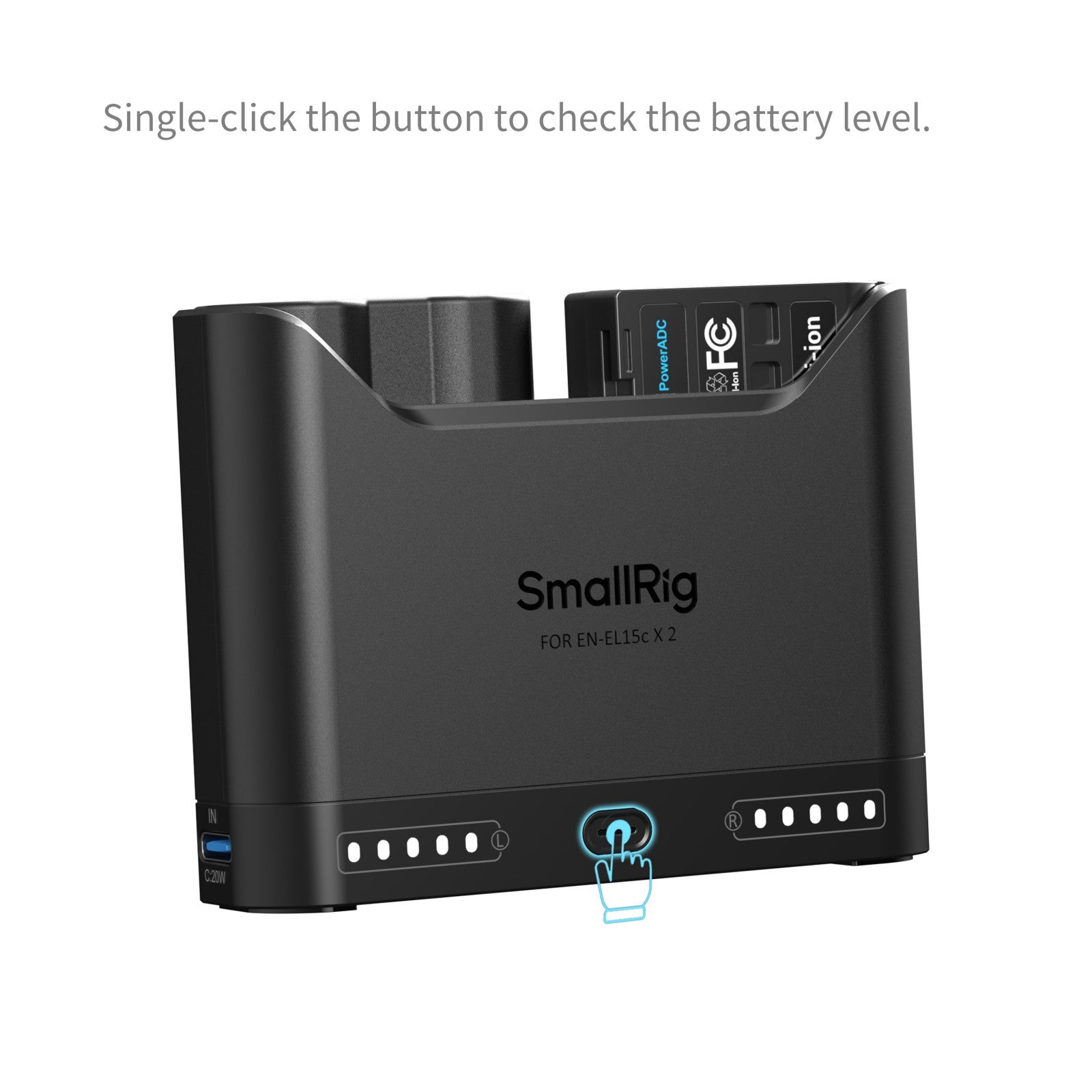 SmallRig Turbo Charging Комплект за Nikon EN-EL15c Батерии 5486