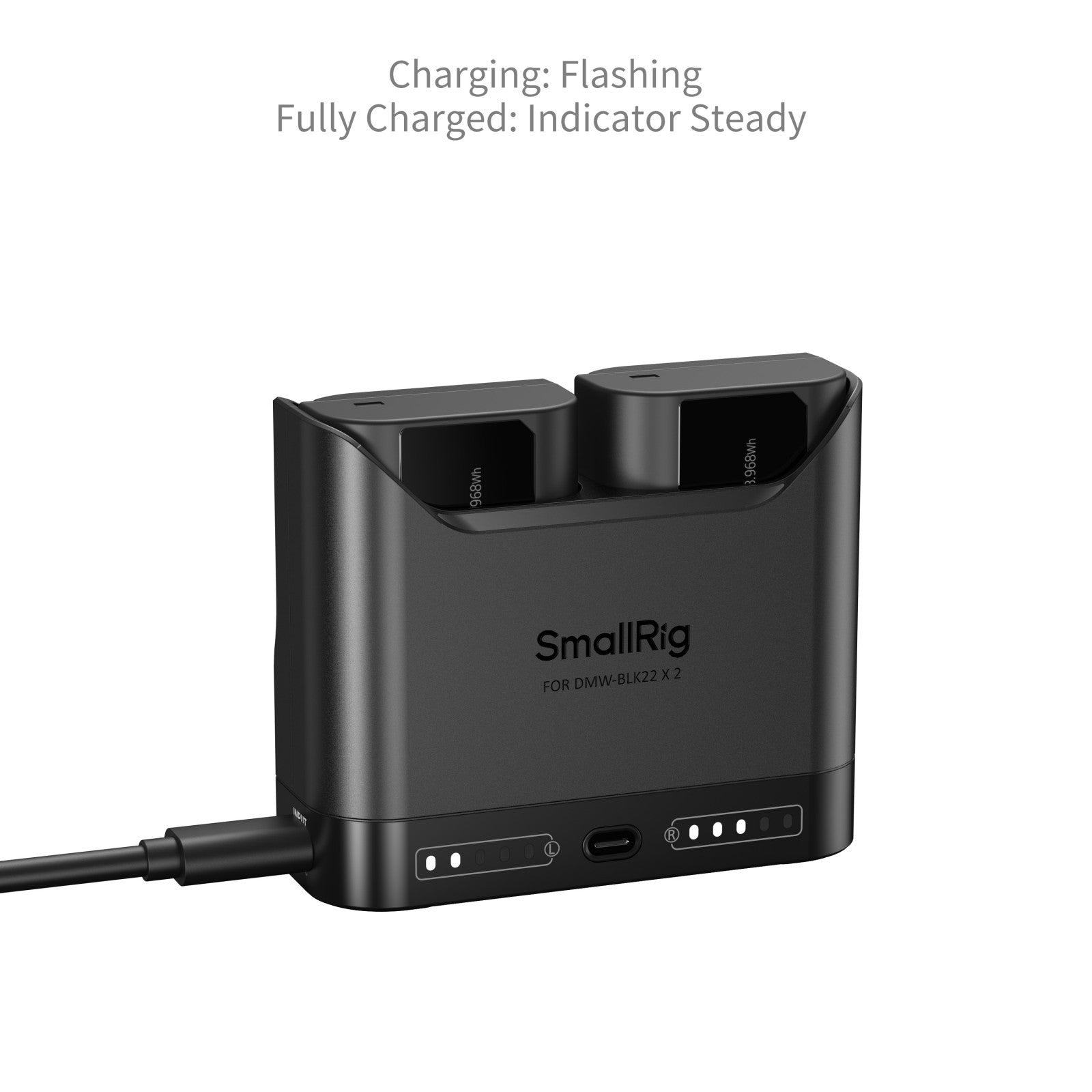 SmallRig Turbo Charging Комплект за DMW-BLK22 Батерии 5487
