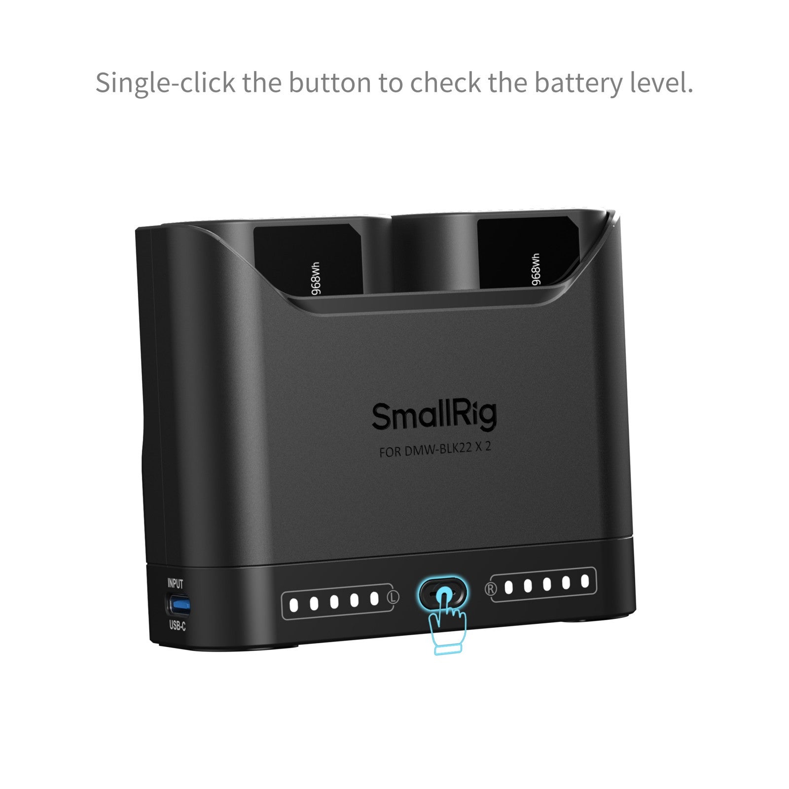 SmallRig Turbo Charging Комплект за DMW-BLK22 Батерии 5487