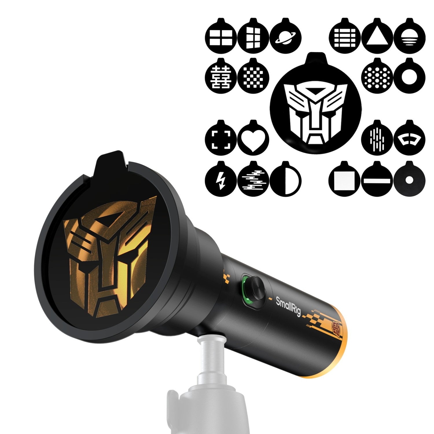 SmallRig RF 10C Portable Focusable LED Video Light (BumbleBee Edition) 5512