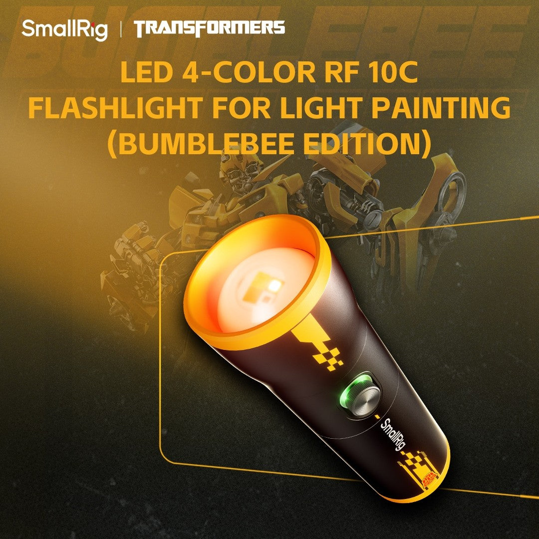 SmallRig RF 10C Portable Focusable LED Video Light (BumbleBee Edition) 5512