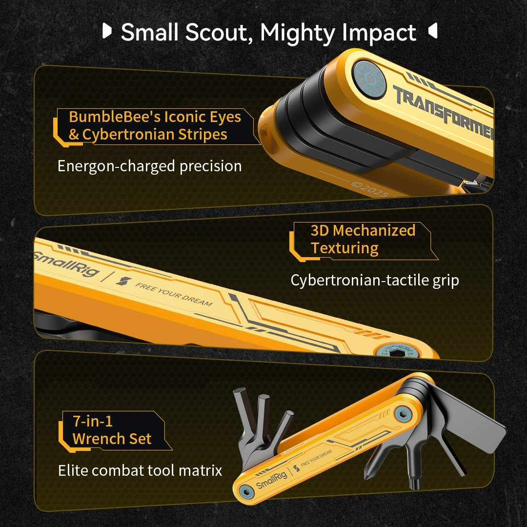 SmallRig Сгъваем мултифункционален инструмент (BumbleBee Edition) 5517