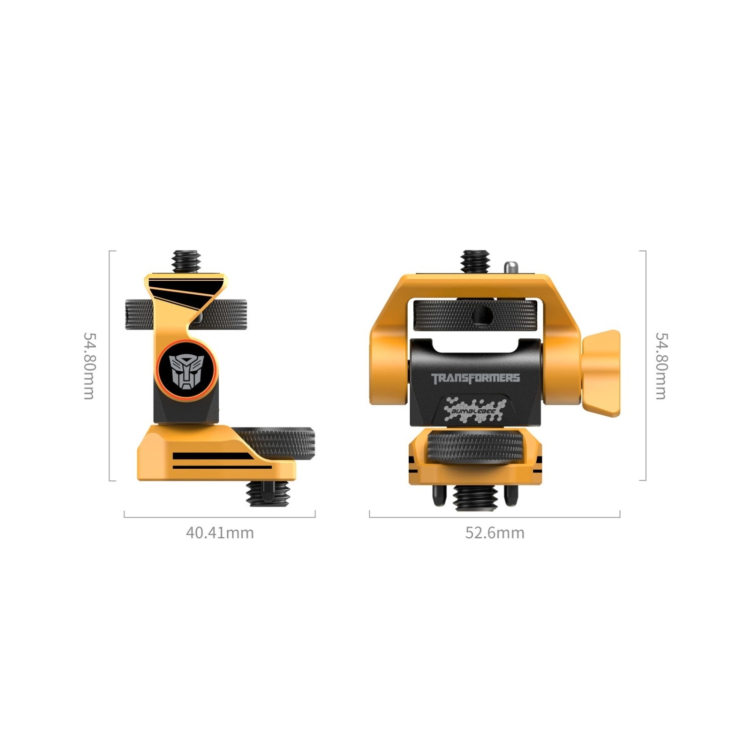 SmallRig Adjustable Monitor Support Compatible with ARRI 3/8in-16 Screws（BumbleBee Edition）5520