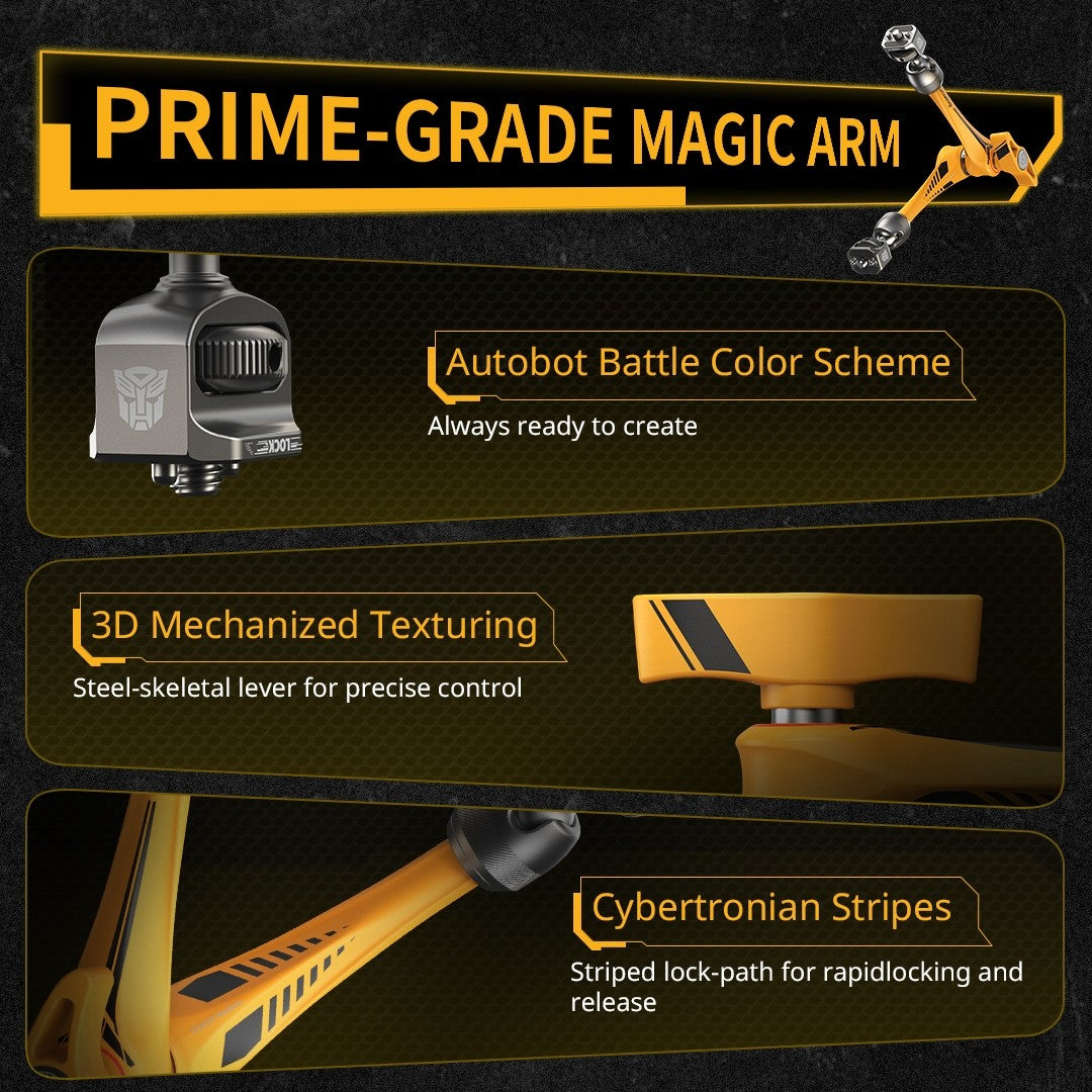 SmallRig Rosette Arm Support (11in)（BumbleBee Edition）5521
