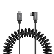 Кабел за данни SmallRig USB-C спирала (от прав към ъглови) 5730