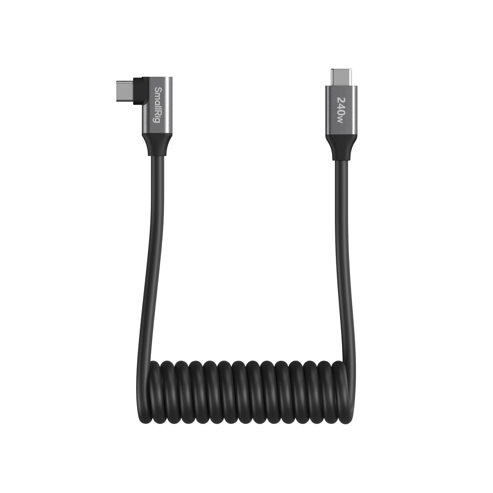 Кабел за данни SmallRig USB-C спирала (от прав към ъглови) 5730