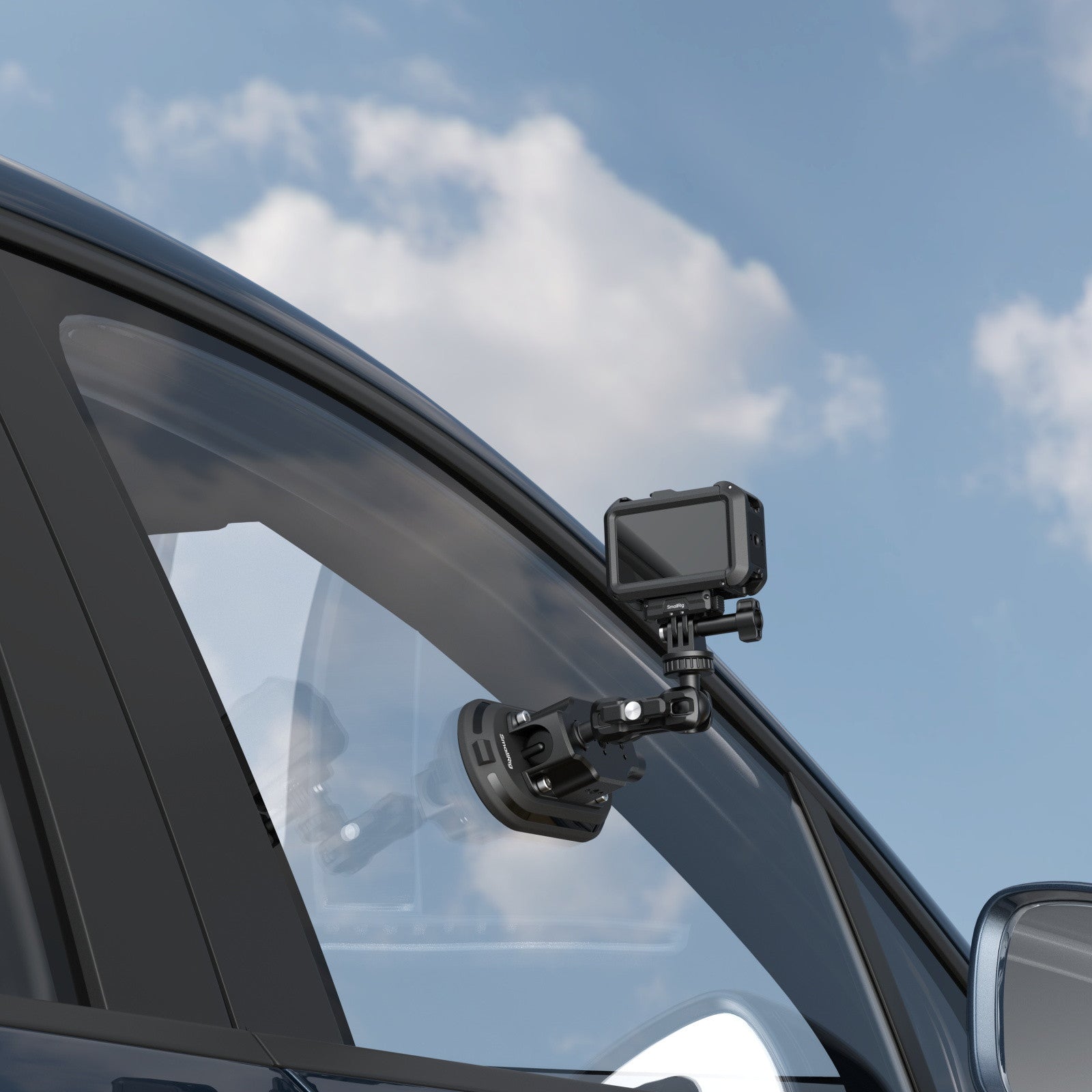 SmallRig 3 x 6 инча вакуумен захват за екшън камери към коли 5842