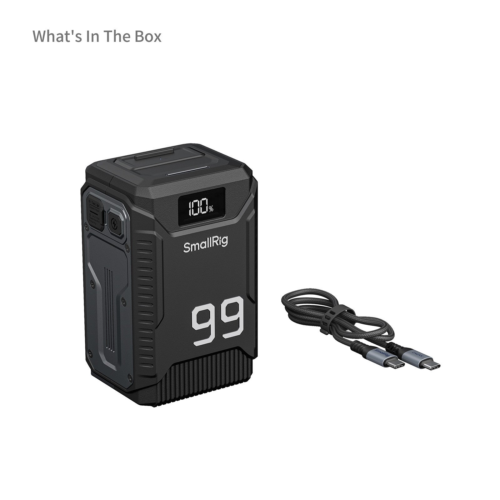 SmallRig T99 V-Mount Батерия с Тройна защита (Изпускане от 1.8м, IP54, защита против прах) 5864