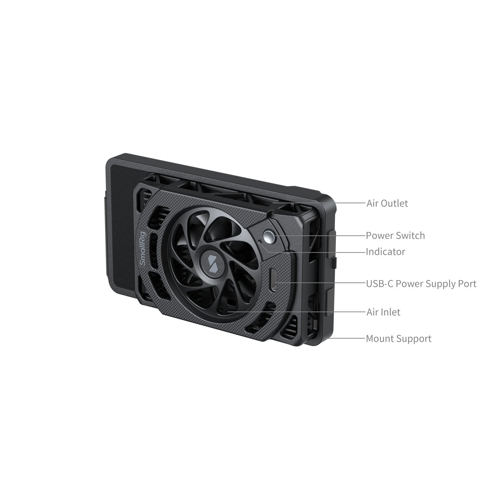 Вентилатор за охлаждане SmallRig за Nikon ZR 5874