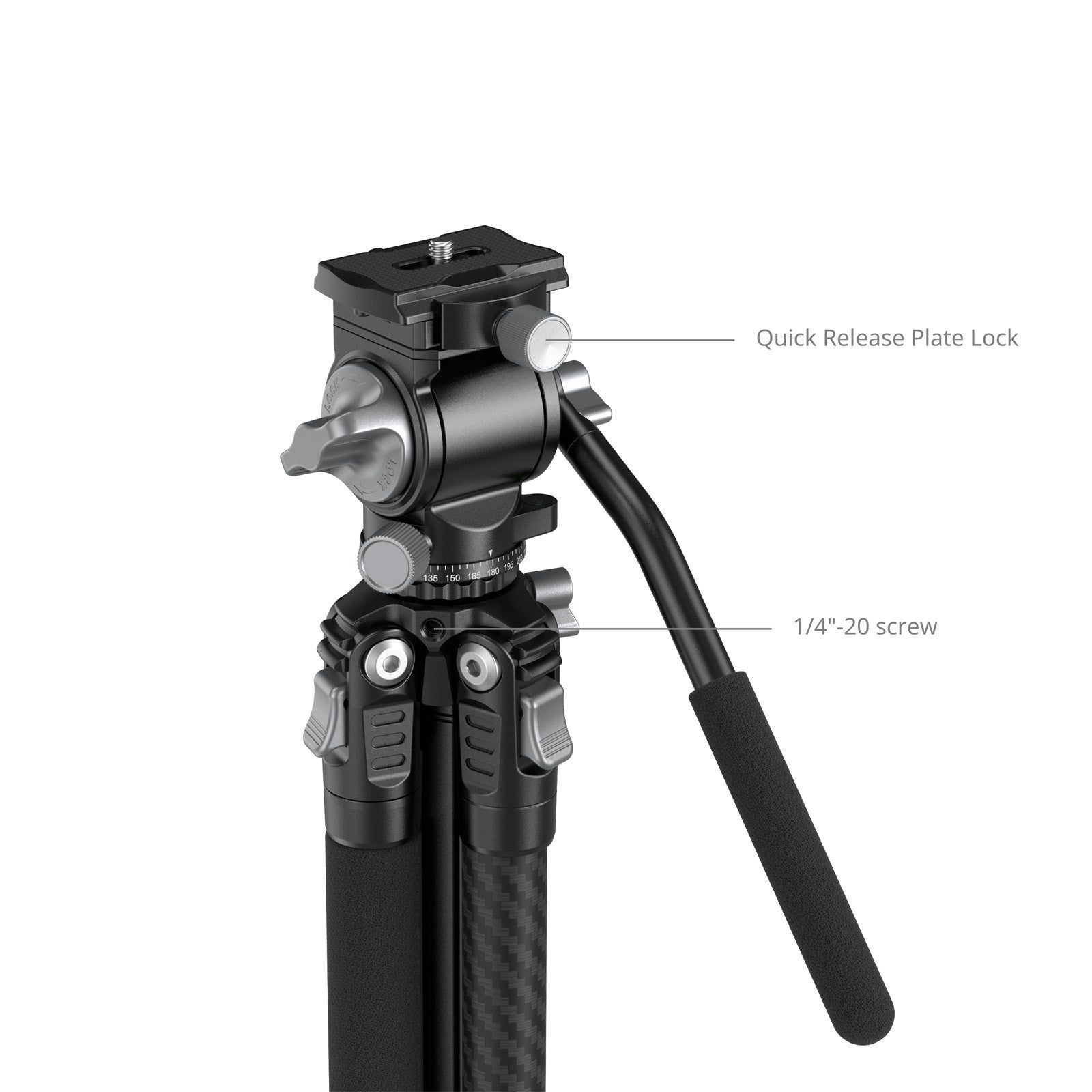 SmallRig Преносим карбонов статив за екшън камери 5885
