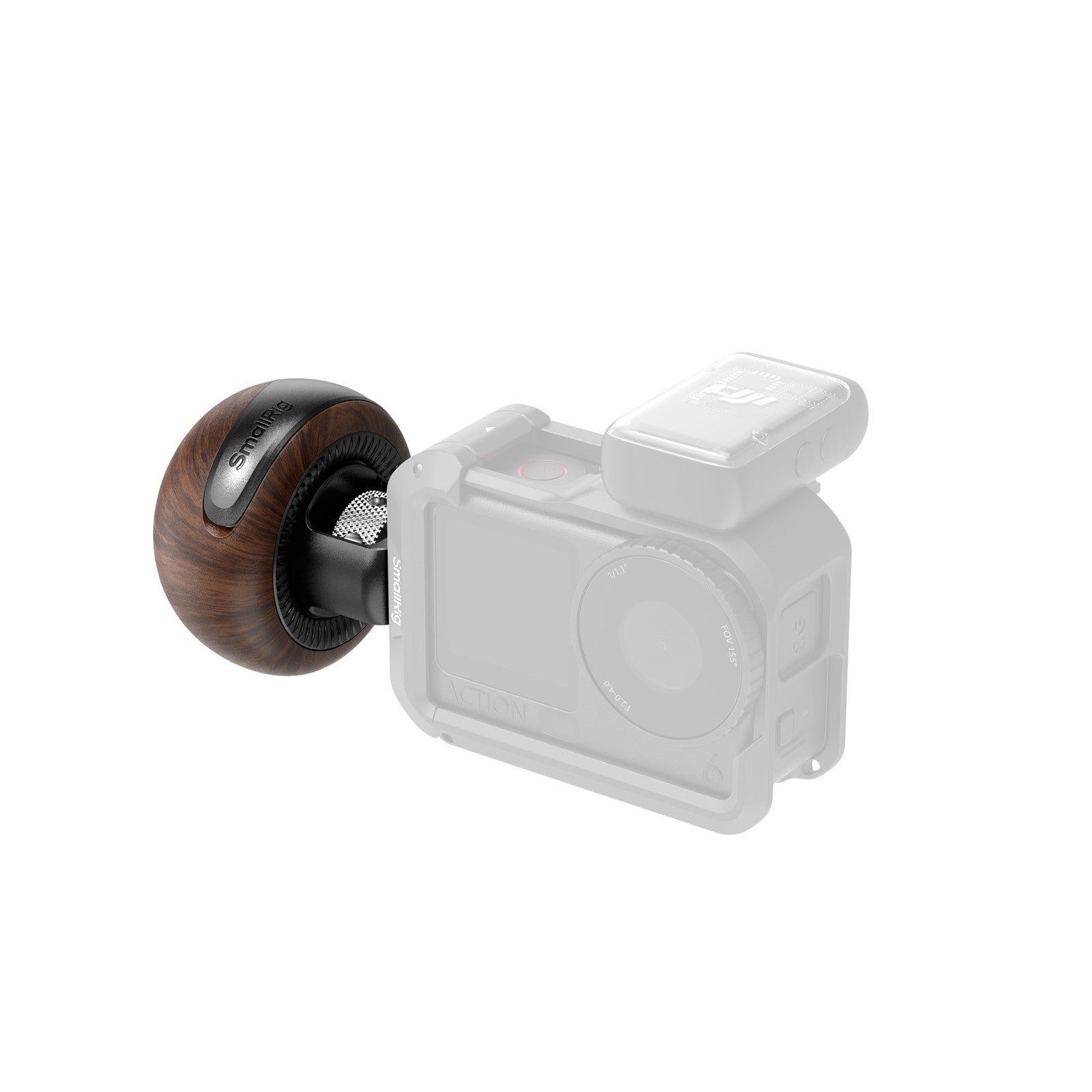 SmallRig Мини Дървена Странична дръжка с 1/4инч болт с пинове 5926