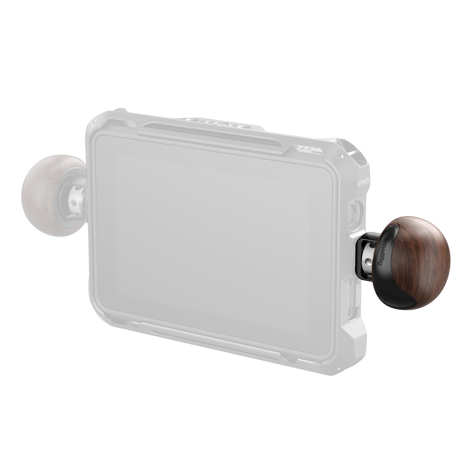 SmallRig Мини Дървена Странична дръжка с 1/4инч болт с пинове 5926