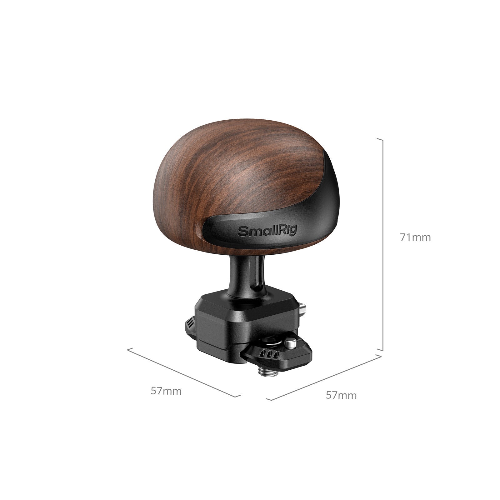 SmallRig HawkLock H21 Quick Release Mini Wooden Side Handle 5927