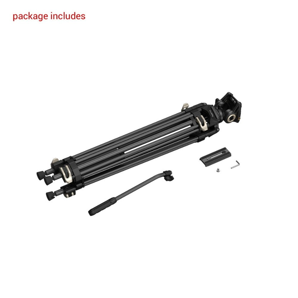 SmallRig Heavy-Duty Fluid Head Tripod AD-01 3751B