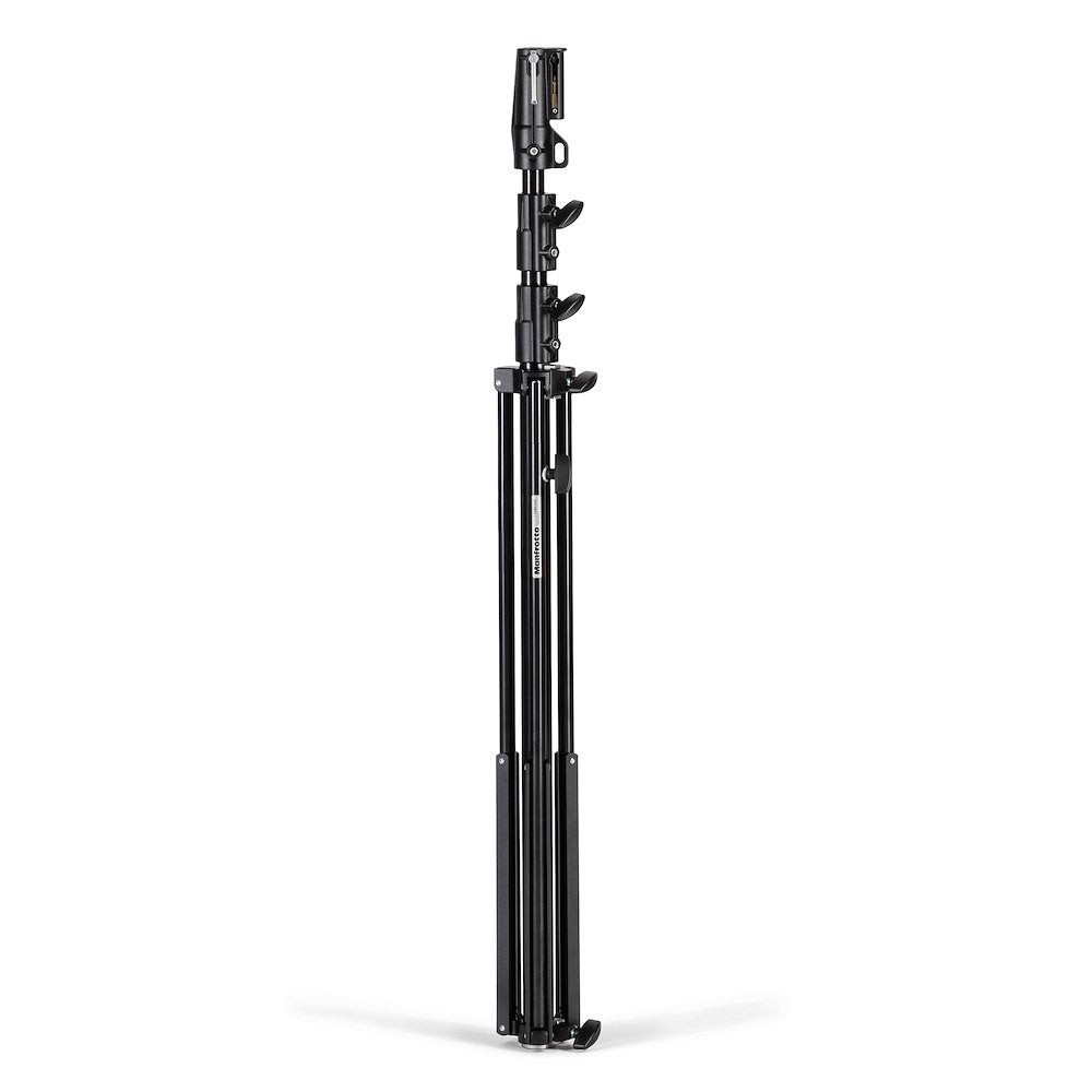 Статив за осветление Manfrotto Black Steel Air-cushioned Heavy Duty Stand 126BSUAC 5г. гаранция