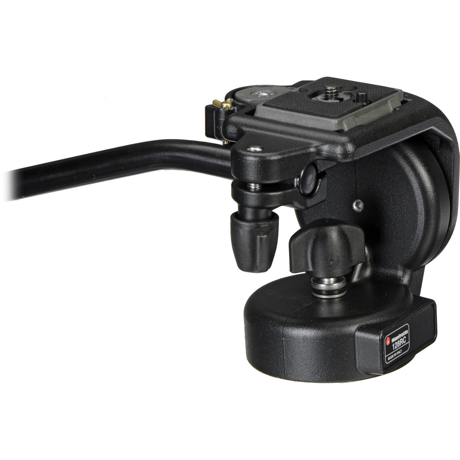 Manfrotto 128RC Micro Fluid Video Head, aluminium