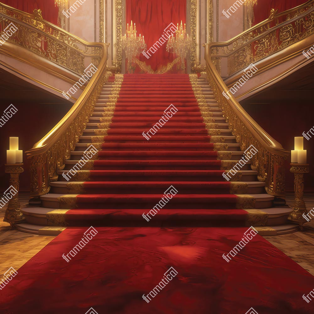 Текстилен фон - The Royal Staircase - 2m x 1.50m