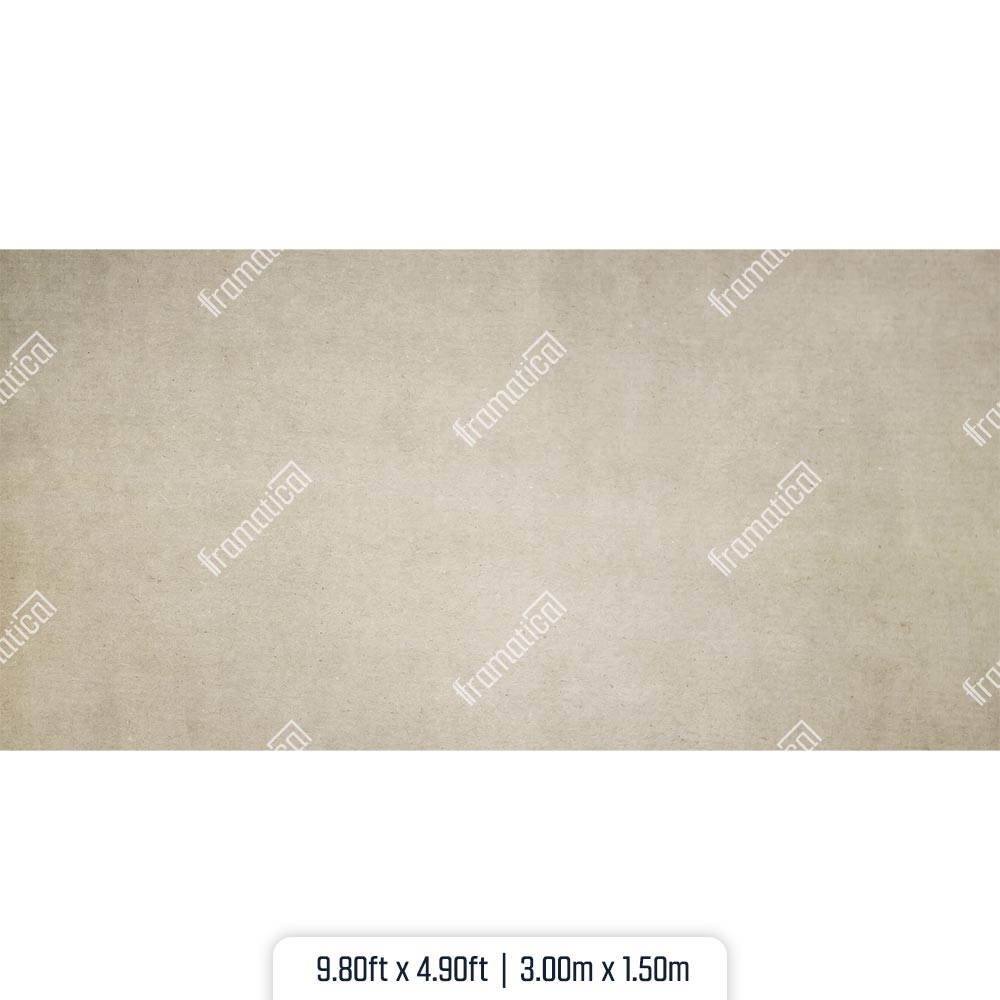 Neutral Beige Cement-Look Mat Floor - 3.00m x 1.50m