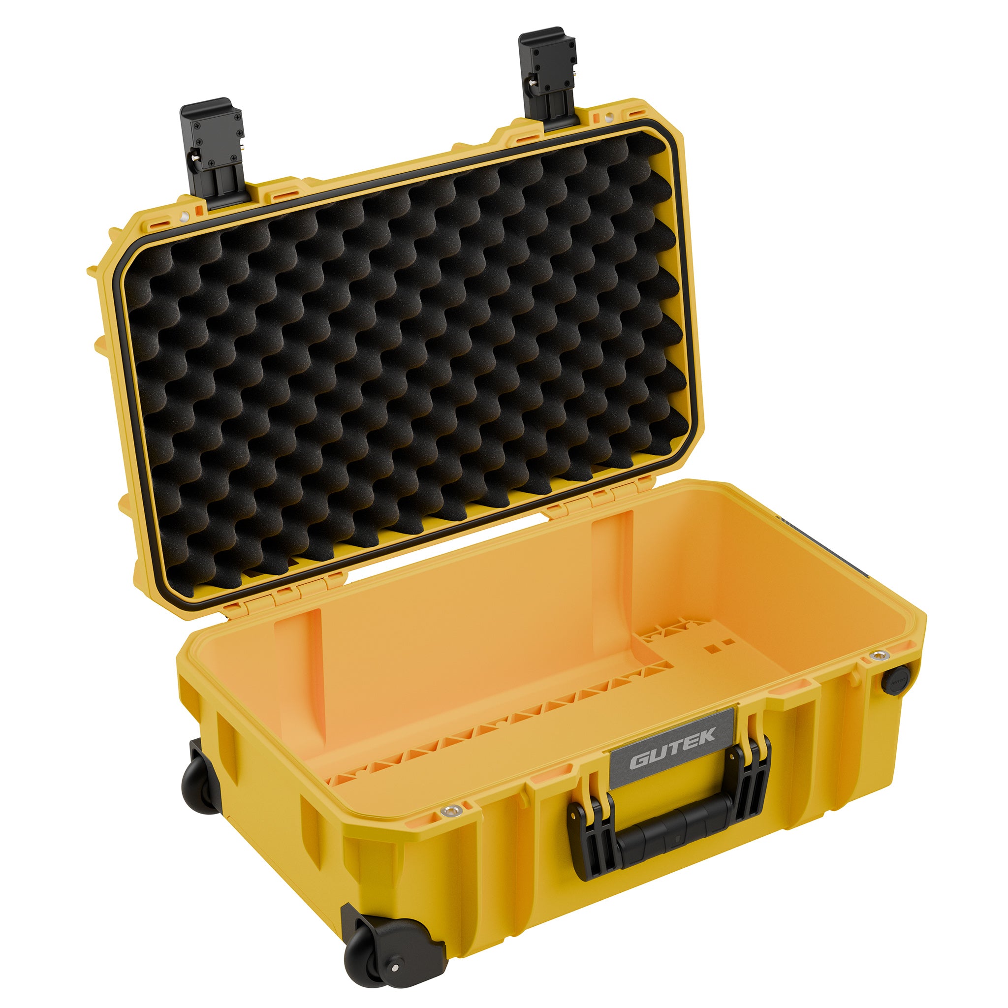 Твърд куфар с колелца GUTEK Tortoise T-300 Yellow - IP67