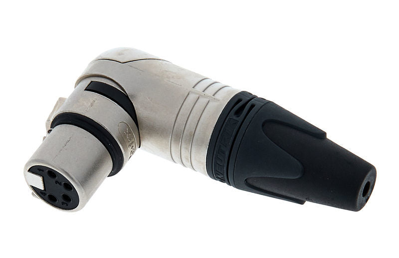 Конектор NEUTRIK, 3 пинов ъглов мъжки XLR