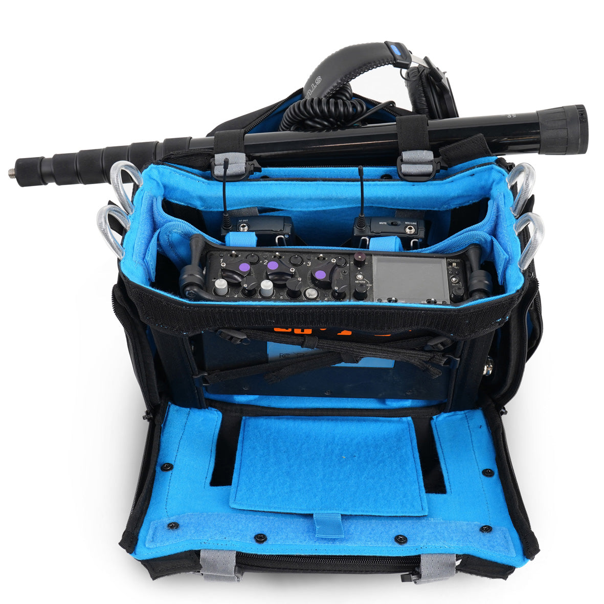 Чанта за аудиооборудване Orca OR-30 за Zaxcom Max; Sound Devices 633, 833, 888 и подобни
