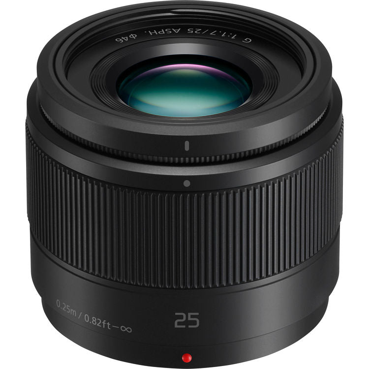 Обектив Panasonic 25mm f1.7 Asph - Черен