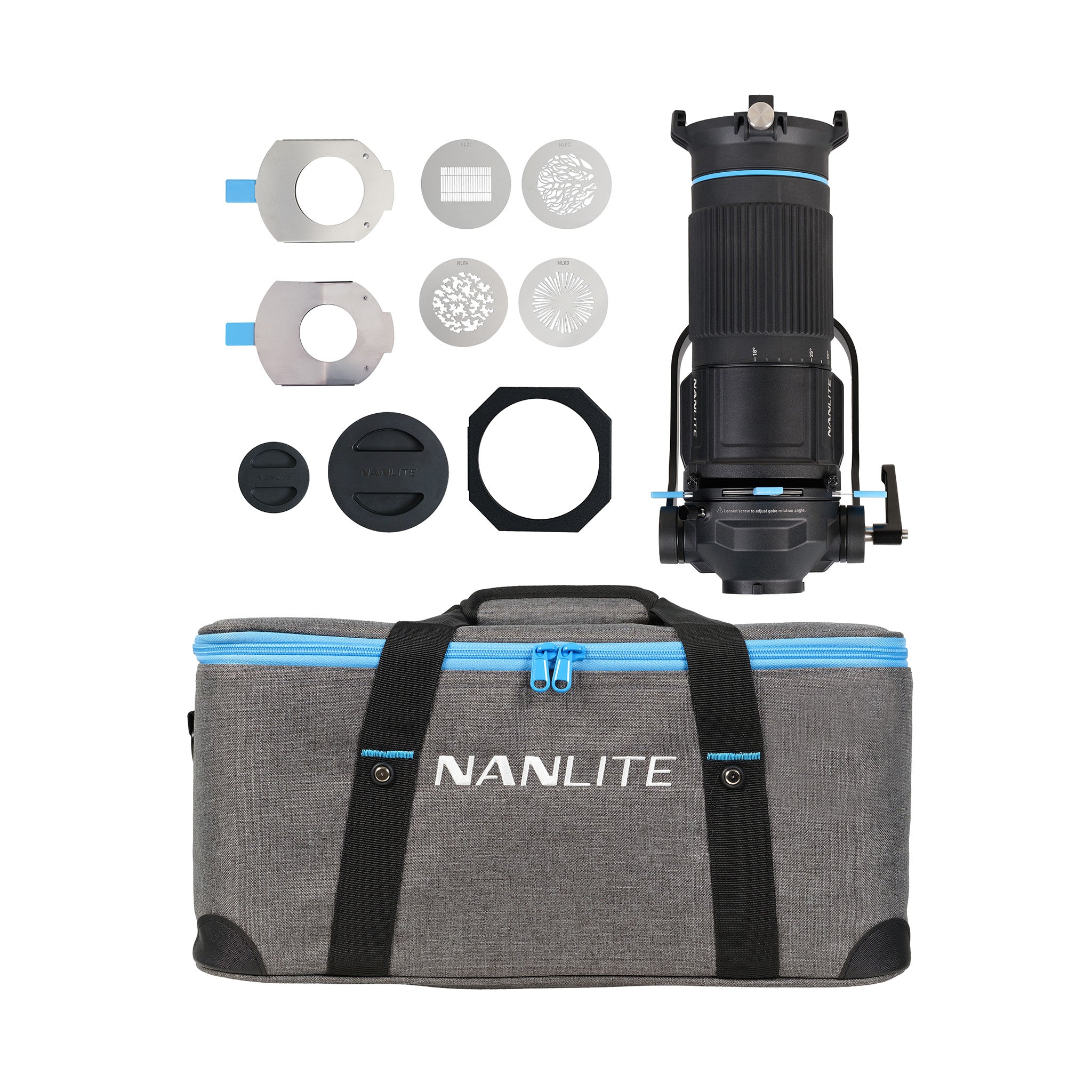 Оптичен зуум спот NANLITE FM mount 18°-36°