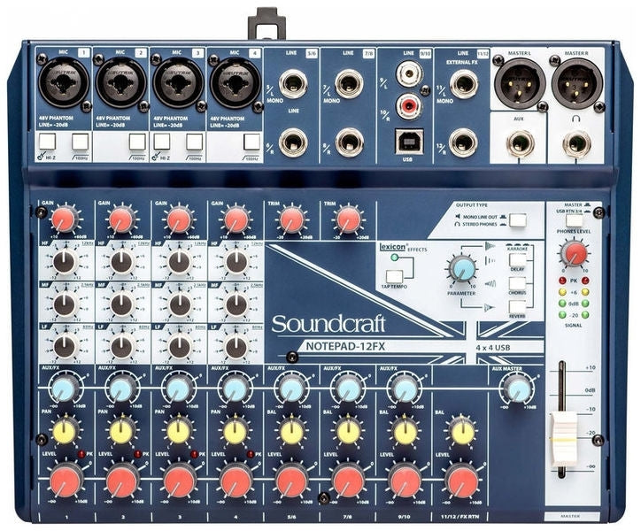 Аудио миксер Soundcraft Notepad-12FX