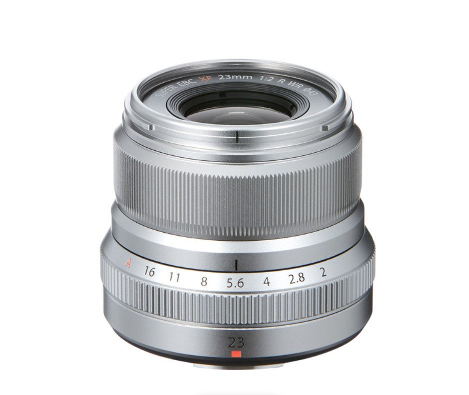 Обектив FUJIFILM XF 23mm f2 R WR (сребърен) за Fujifilm