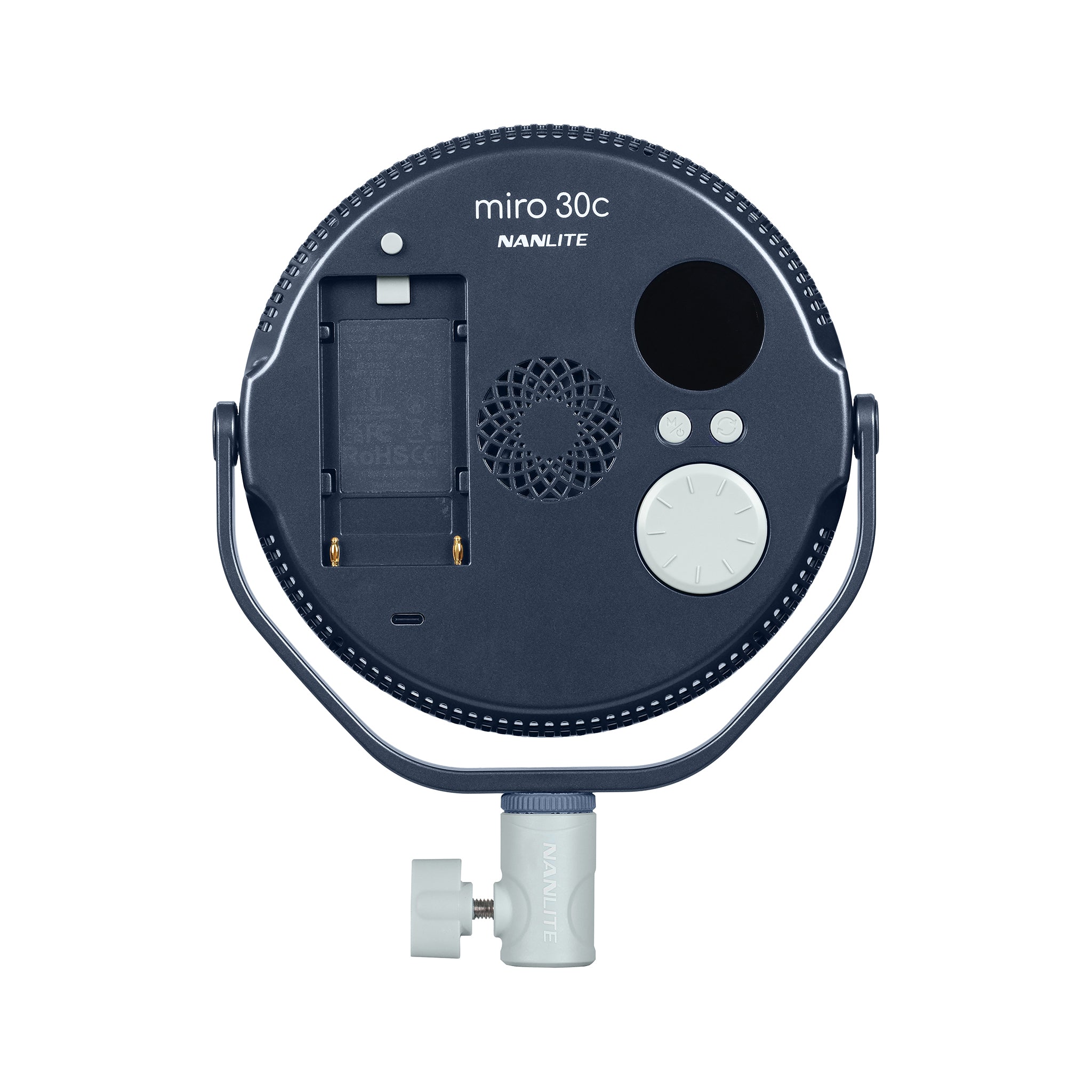 Кръгъл диоден панел NANLITE miro 30c LED Full-color (Midnight Blue)