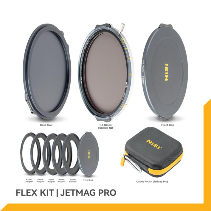 NiSi JetMag Pro 67 VND 1-5 Stop Flex комплект