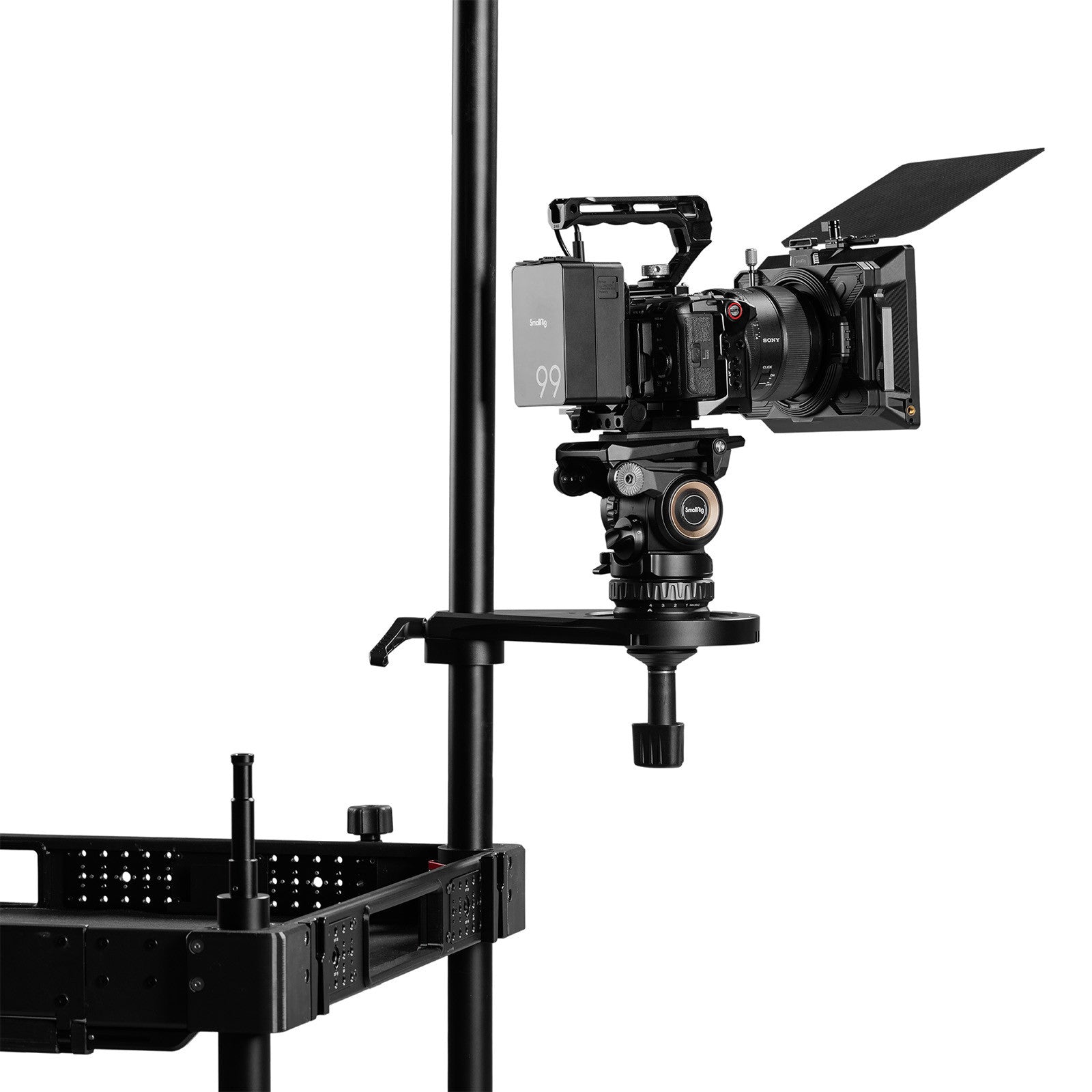 SmallRig монтаж за глава на статив за количка за камера (75 мм/100 мм) 6253