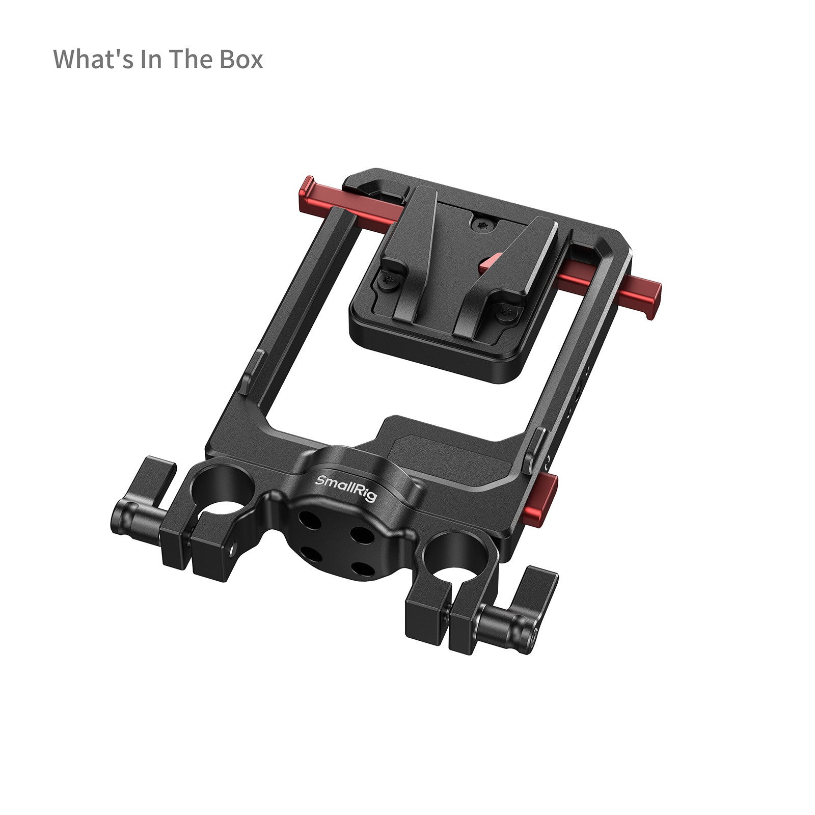 SmallRig Въртяща се плоча за V-Mount батерия с двоен V-Lock монтаж и клампа за 15мм тръби 6273